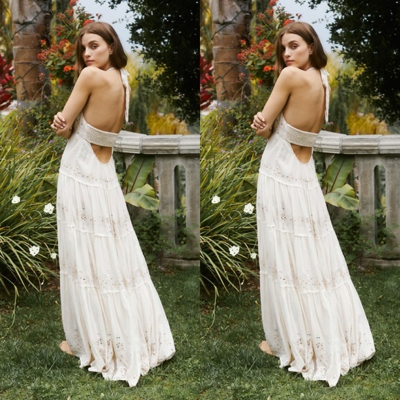 Free People Glitter Me Timbers Gown - Picture 3 of 8